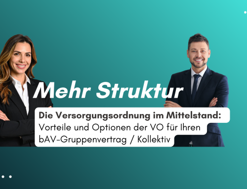Ihr Sicherheitsanker: Versorgungsordnung in der bAV